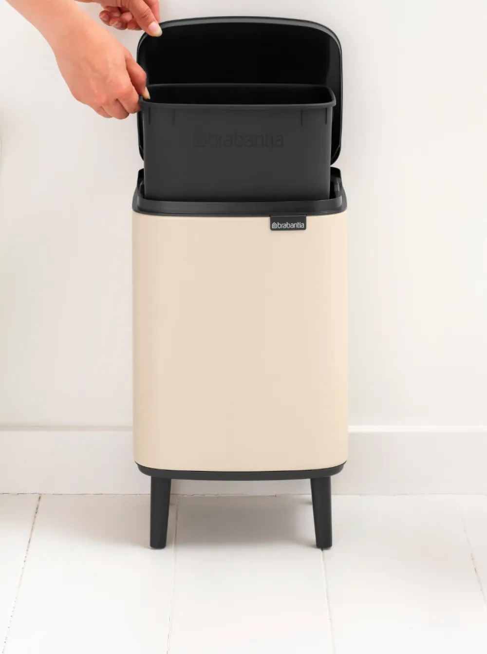 Brabantia Bo Hi Prullenbak Soft Beige Best