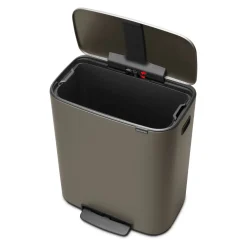 Brabantia Bo Pedaalemmer 60 Liter - Platinum New