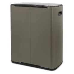 Brabantia Bo Pedaalemmer 60 Liter - Platinum New