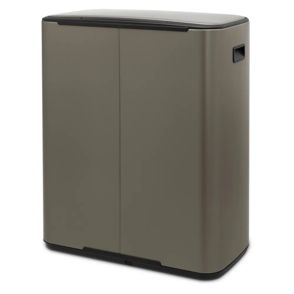 Brabantia Bo Pedaalemmer 60 Liter - Platinum New