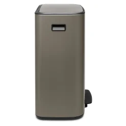 Brabantia Bo Pedaalemmer 60 Liter - Platinum New
