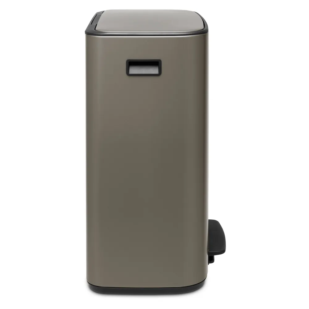 Brabantia Bo Pedaalemmer 60 Liter - Platinum New