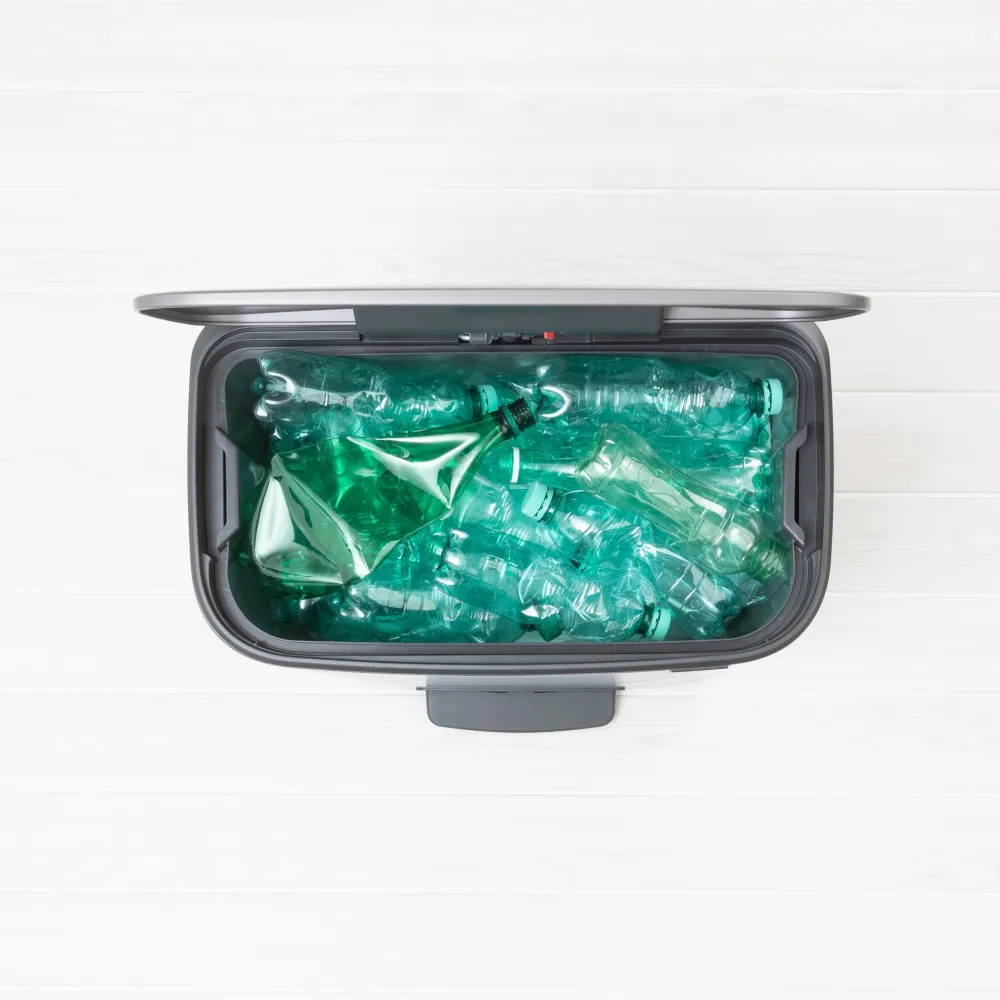 Brabantia Bo Pedaalemmer 60 Liter - Platinum New