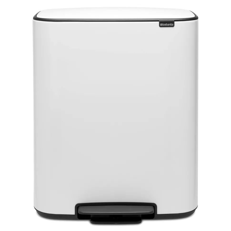 Brabantia Bo Pedaalemmer 60 Liter - White