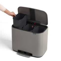 Brabantia Bo Pedaalemmer 33 Liter (3x11 Liter) - 232014