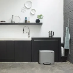 Brabantia Bo Pedaalemmer 33 Liter (3x11 Liter) - 232014