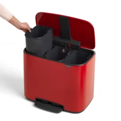 Brabantia Bo Pedaalemmer 33 Liter (3x11 Liter) - 232008