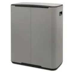 Brabantia Bo Pedaalemmer 60 Liter - Mineral Concrete Grey New
