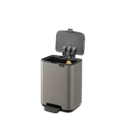 Brabantia Bo Pedaalemmer kunststof binnenemmer - Platinum