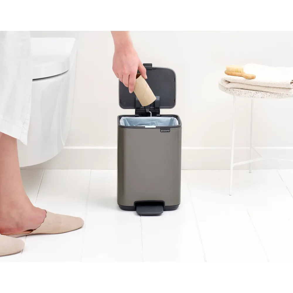 Brabantia Bo Pedaalemmer kunststof binnenemmer - Platinum