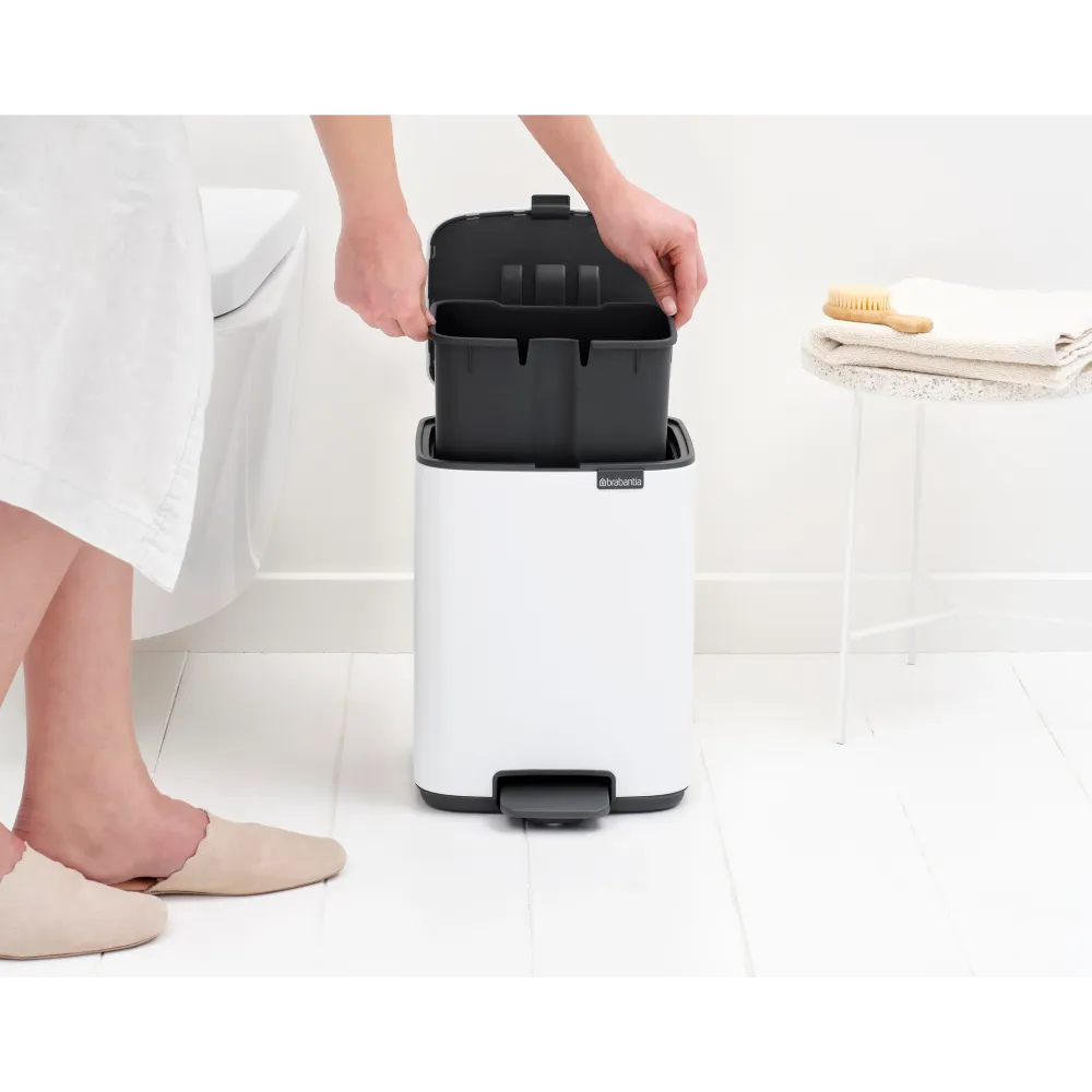 Brabantia Bo Pedaalemmer kunststof binnenemmer - White Best