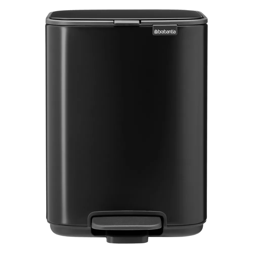 Brabantia Bo Pedaalemmer - Matt Black