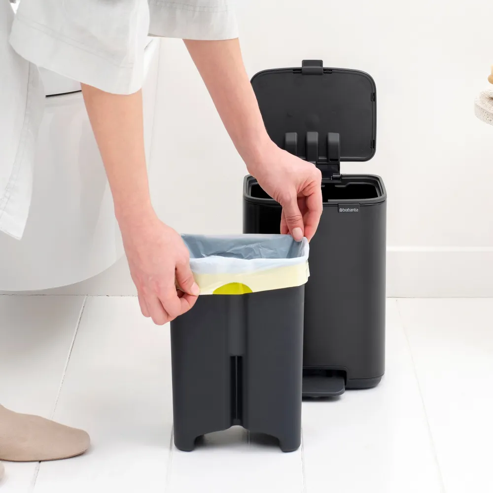 Brabantia Bo Pedaalemmer - Matt Black