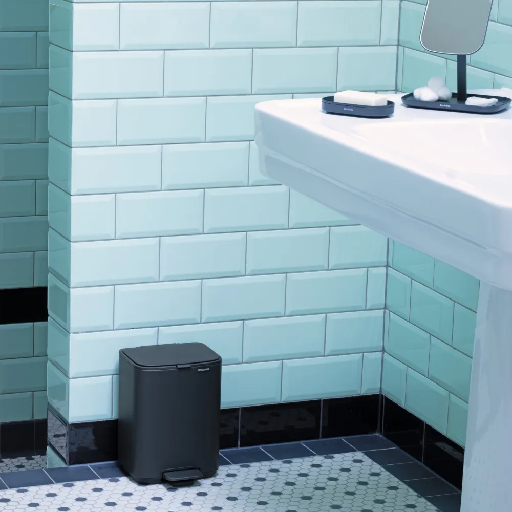 Brabantia Bo Pedaalemmer - Matt Black