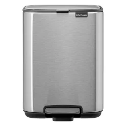Brabantia Bo Pedaalemmer - Matt Steel Outlet
