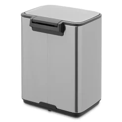 Brabantia Bo Pedaalemmer - Matt Steel Outlet