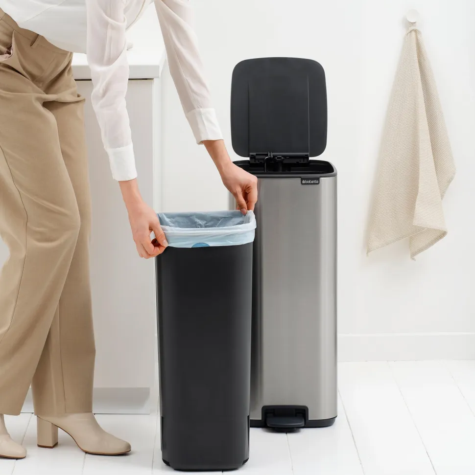 Brabantia Bo Pedaalemmer 30 L - Matt Steel