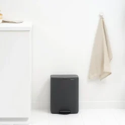 Brabantia Bo Pedaalemmer Mineral Infinite Grey
