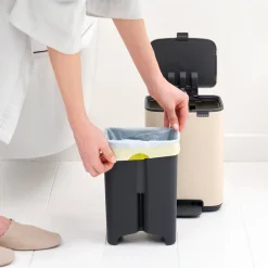 Brabantia Bo Pedaalemmer 4 L - Soft Beige