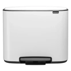 Brabantia Bo Pedaalemmer 11 + 23 L - Wit Best