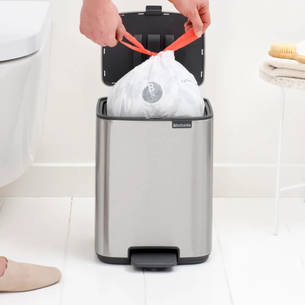 Brabantia Bo Pedaalemmer Platinum 7 liter Sale