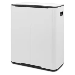Brabantia Bo Pedaalemmer 2 x 30 L - Wit