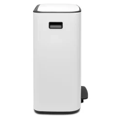 Brabantia Bo Pedaalemmer 2 x 30 L - Wit