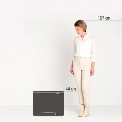 Brabantia Bo Pedaalemmer 3 x 11 L - Zwart