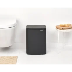 Brabantia Bo Prullenbak 12 L - Mineral Infinite Grey