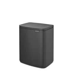Brabantia Bo Prullenbak 12 L - Mineral Infinite Grey