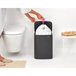 Brabantia Bo Prullenbak 12 L - Mineral Infinite Grey