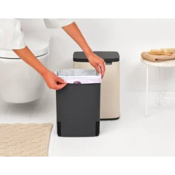 Brabantia Bo Prullenbak 12 L- Soft Beige