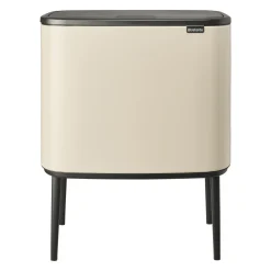 Brabantia Bo Touch Bin Afvalemmer 11 + 23 L - Soft Beige