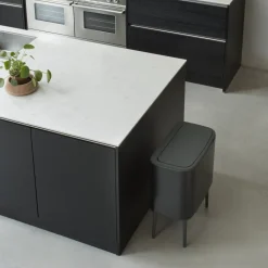 Brabantia Bo Touch Bin Afvalemmer 11 + 23 L - Zwart