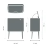 Brabantia Bo Touch Bin Afvalemmer 36 Liter - 209998