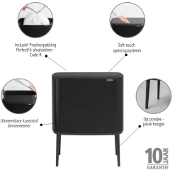 Brabantia Bo Touch Bin Afvalemmer 36 Liter - 209998