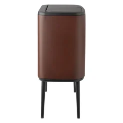 Brabantia Bo Touch Bin Afvalemmer 11 + 23 L - Mineral Cosy Brown
