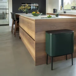 Brabantia Bo Touch Bin Afvalemmer 11 + 23 L - Pine Green