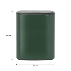 Brabantia Bo Touch Bin Afvalemmer 60 Liter