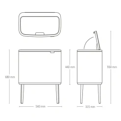 Brabantia Bo Touch Bin 36 Liter