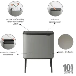 Brabantia Bo Touch Bin 36 Liter