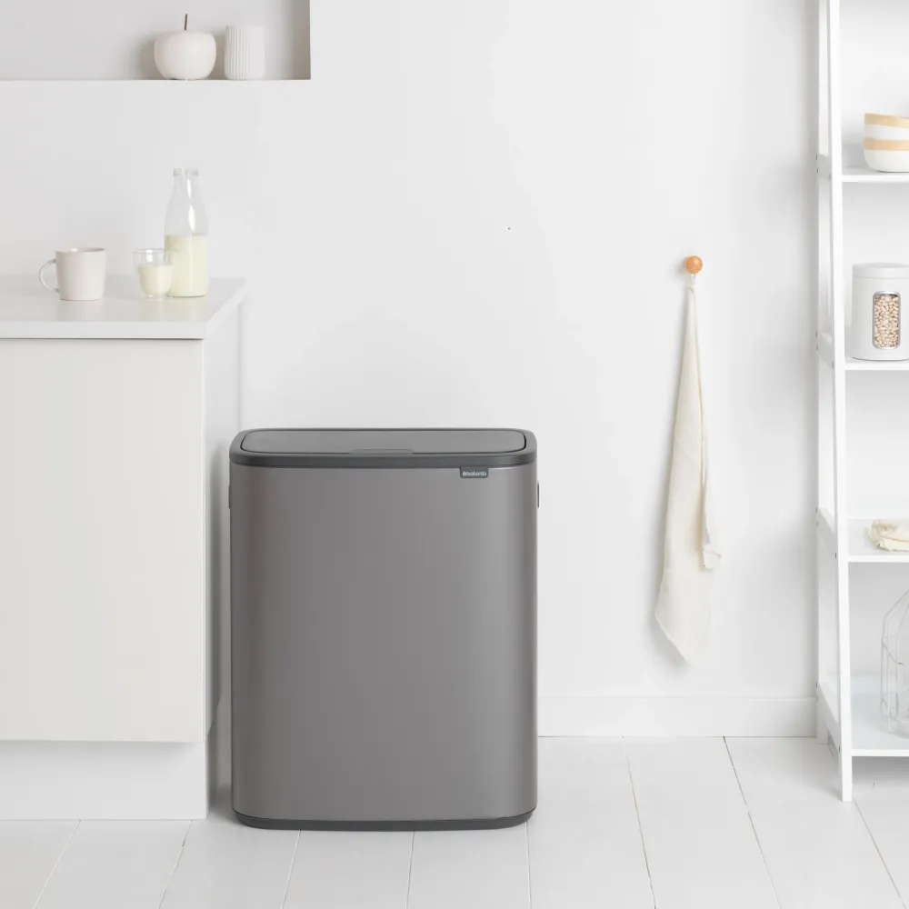 Brabantia Bo Touch Bin 60 Liter - 253789 New