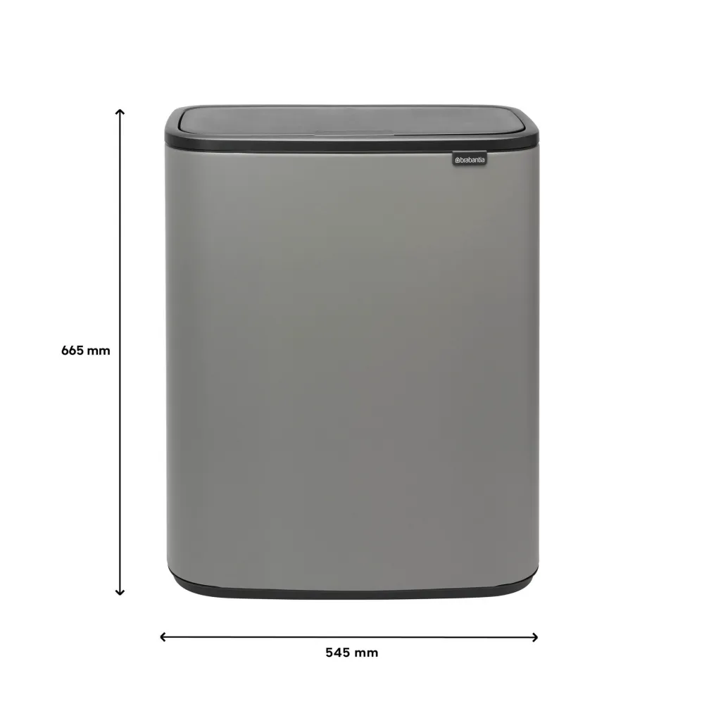 Brabantia Bo Touch Bin 60 Liter - 253792 Clearance
