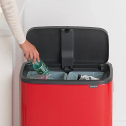 Brabantia Bo Touch Bin 60 Liter (2x30 Liter)