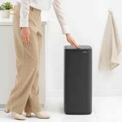 Brabantia Bo Touch Bin Prullenbak 30 L - Mineral Infinite Grey