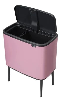 Brabantia Bo Touch Bin Prullenbak Lilac Pink 11 + 23 liter