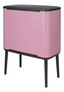 Brabantia Bo Touch Bin Prullenbak Lilac Pink 11 + 23 liter