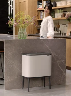 Brabantia Bo Touch Bin Prullenbak Soft Grey
