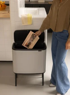 Brabantia Bo Touch Bin Prullenbak Soft Grey
