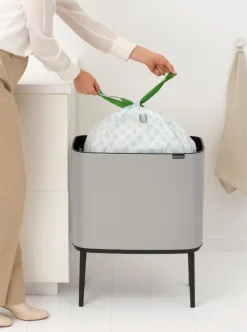 Brabantia Bo Touch Bin Prullenbak Soft Grey